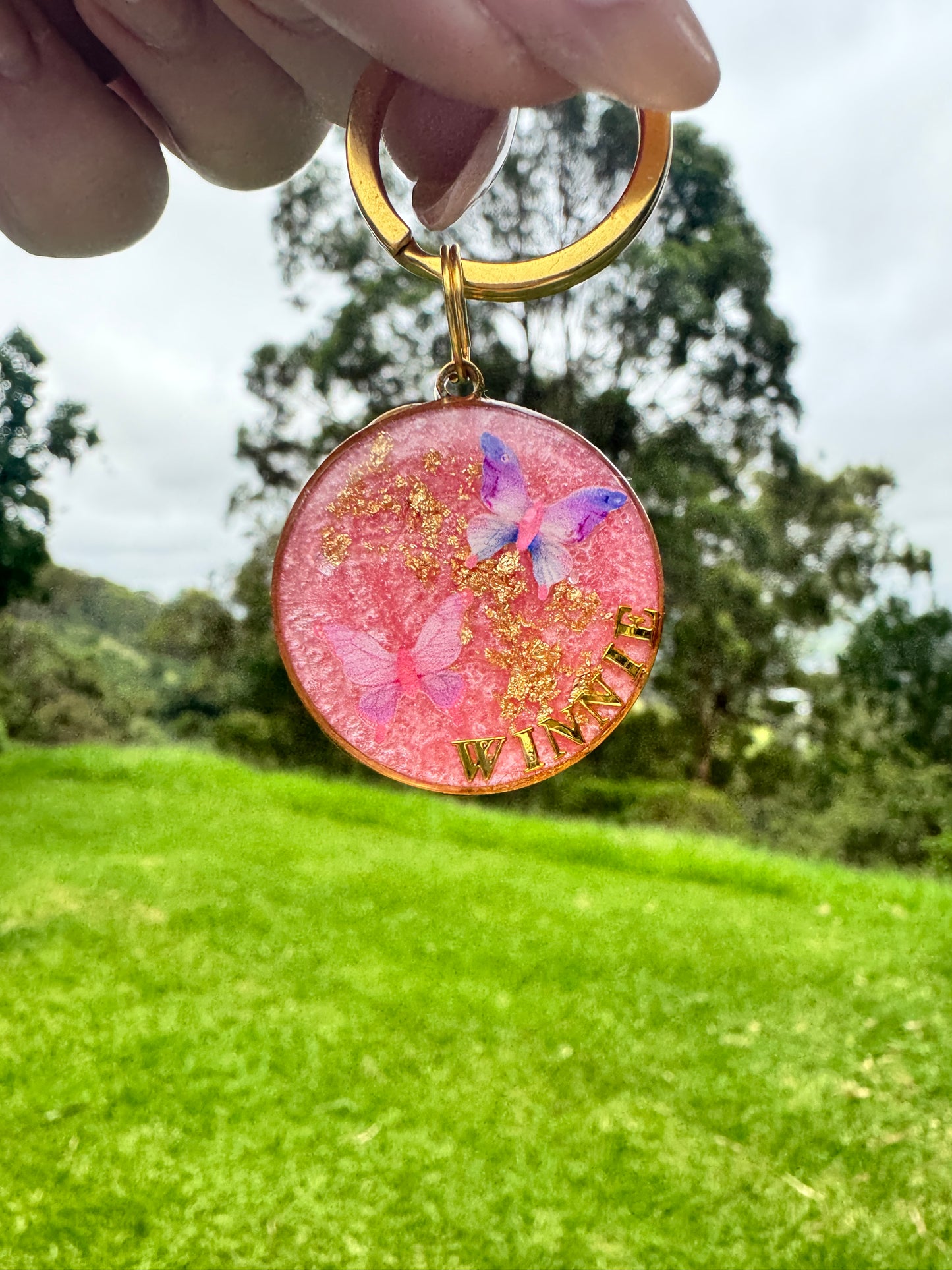 Baby Butterfly Tag