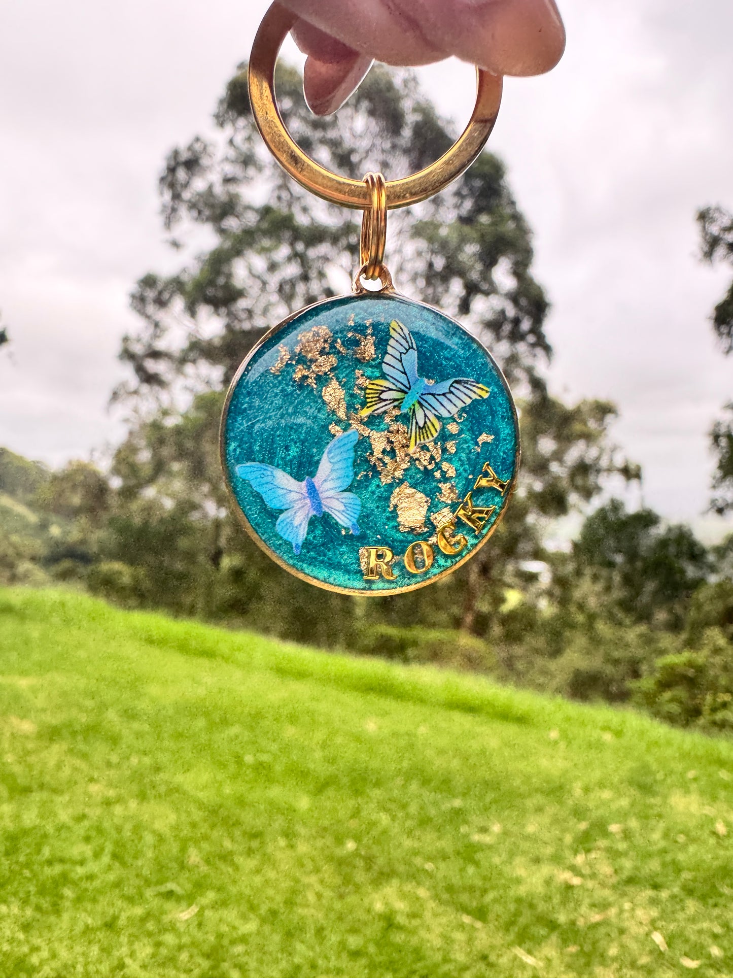 Baby Butterfly Tag
